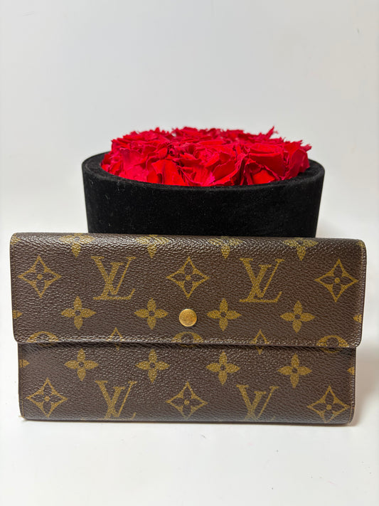Louis Vuitton Porte Tressor International Wallet Monogram