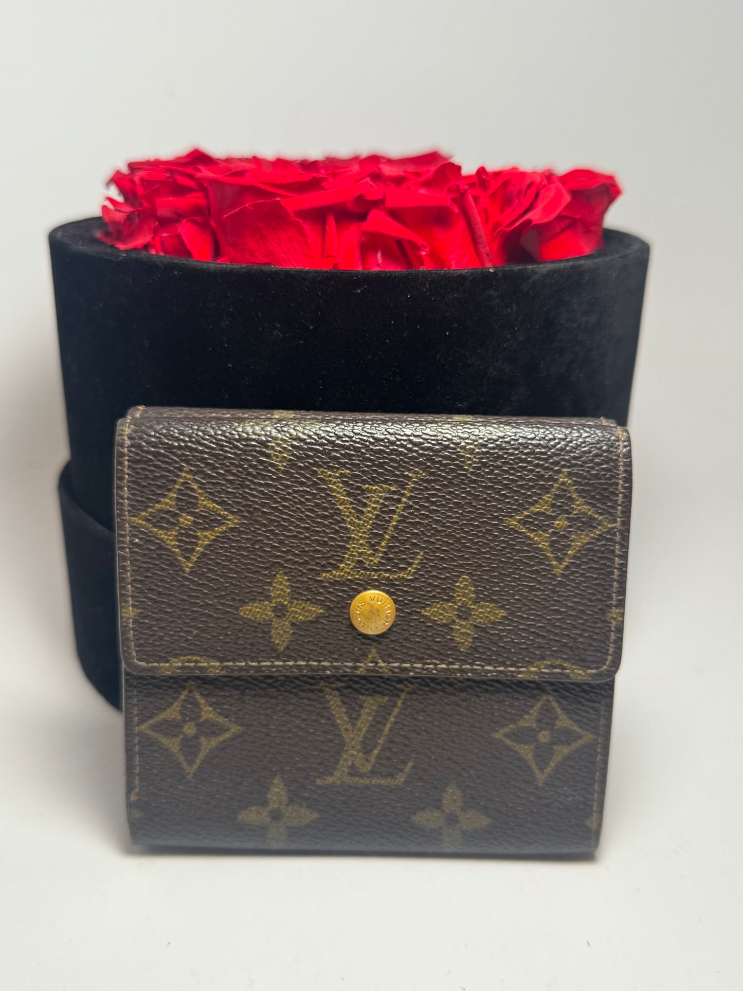 Louis Vuitton Elise Monogram Trifold Wallet