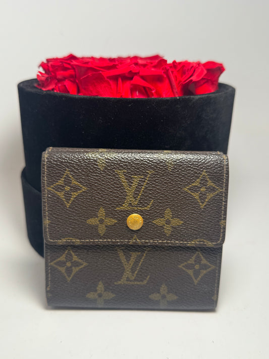 Louis Vuitton Elise Monogram Trifold Wallet