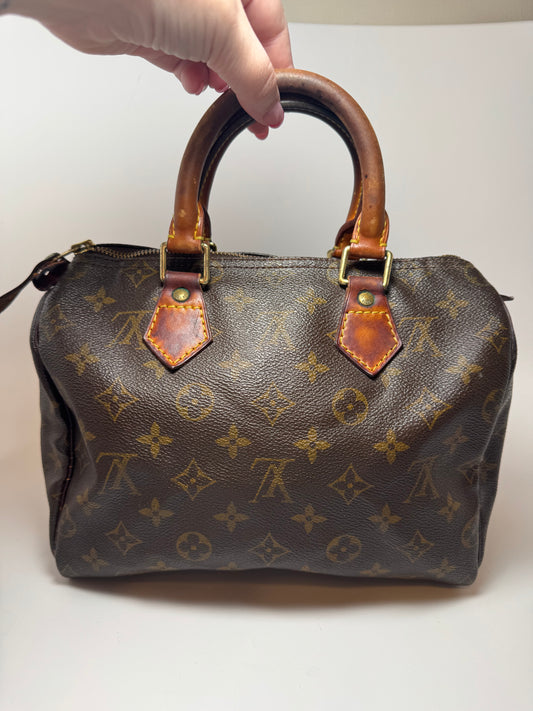 Louis Vuitton Vintage Speedy 25 Monogram Canvas Bag - Made in France (1999)