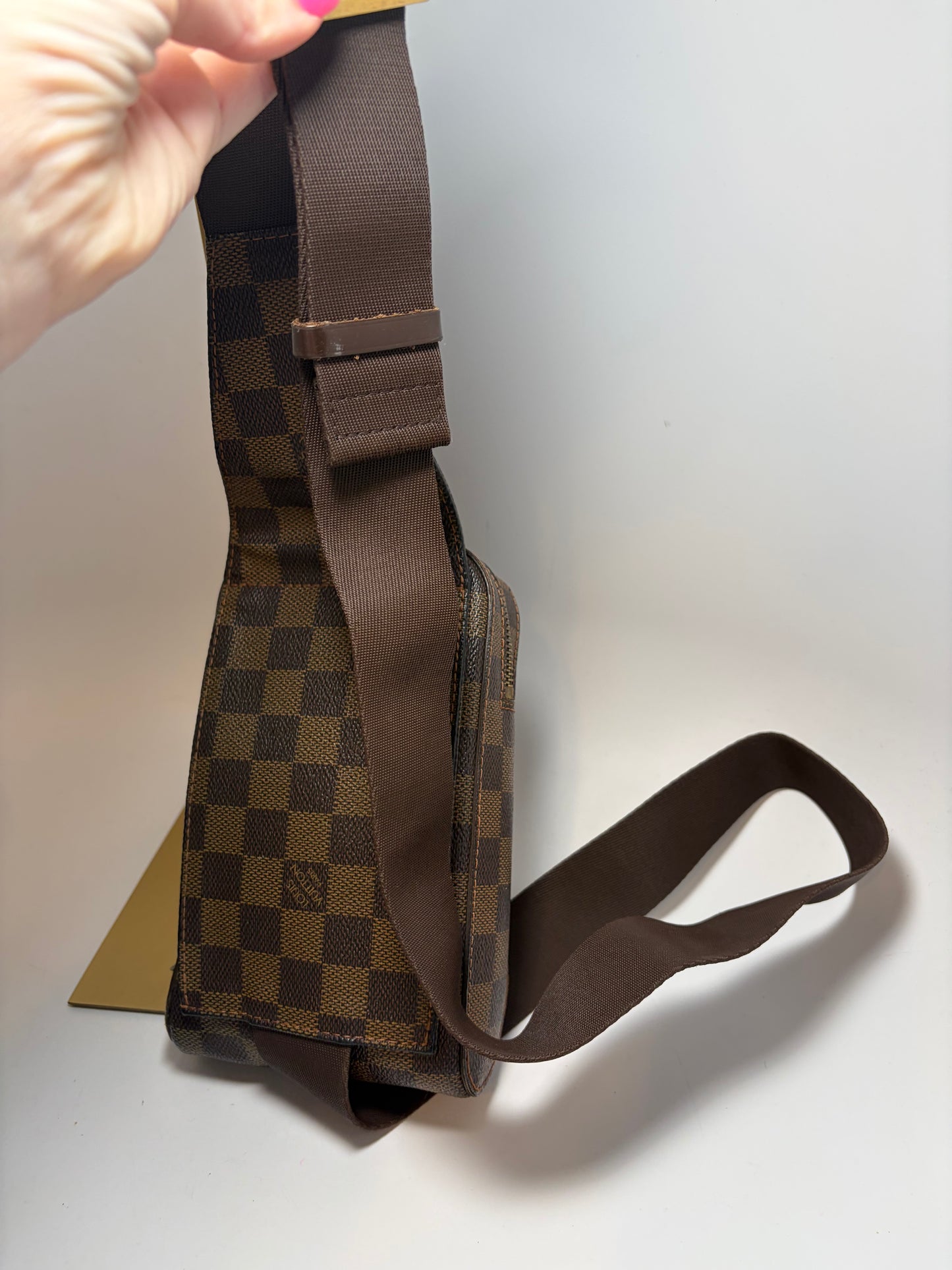 Louis Vuitton Damier Ebene Geronimo Bum Bag