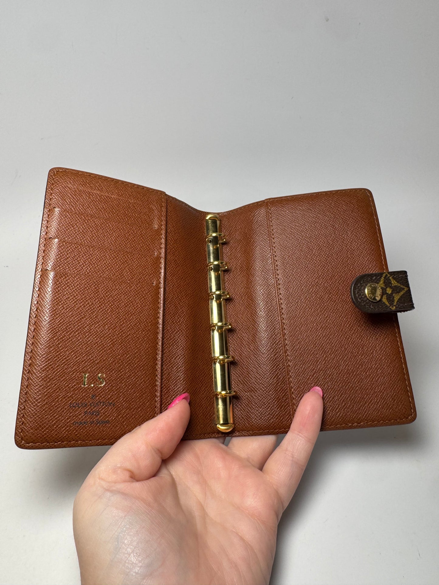 Louis Vuitton Agenda PM Monogram with Brand New LV Inserts