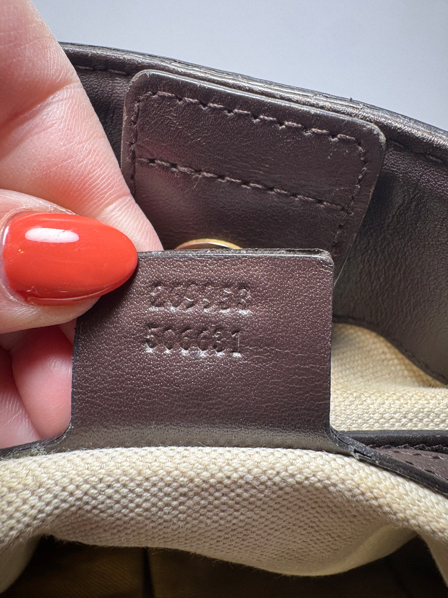 Gucci Brown Guccissima Scarlett Tote Bag