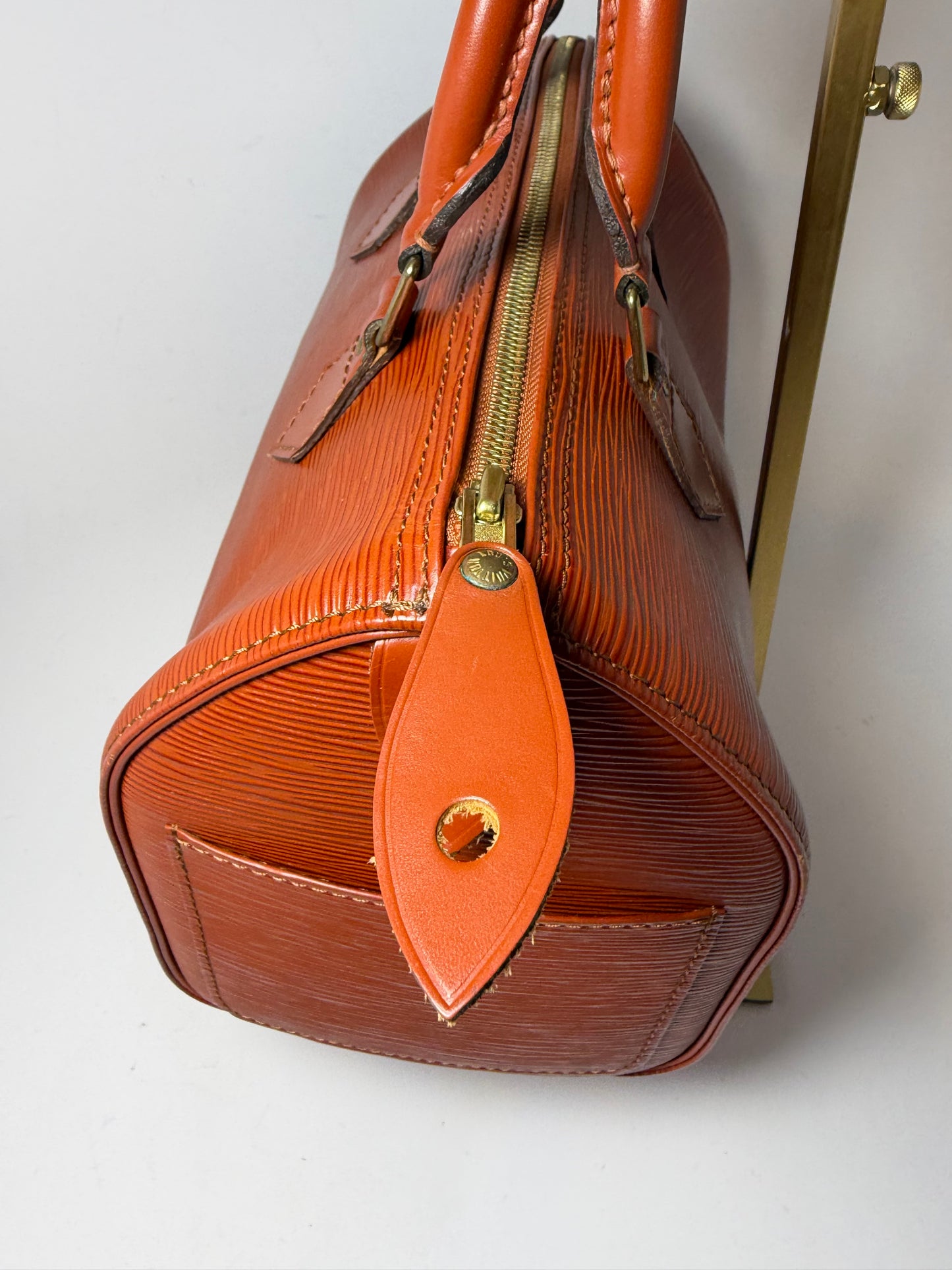 Louis Vuitton Speedy 25 Kenyan Fawn Epi Leather w/Entrupy Certificate