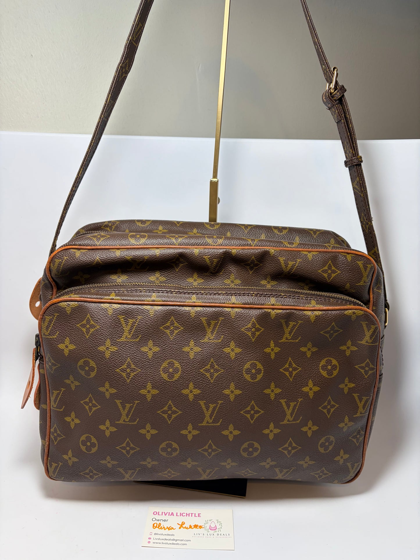 Louis Vuitton Nile GM Monogram Shoulder Bag