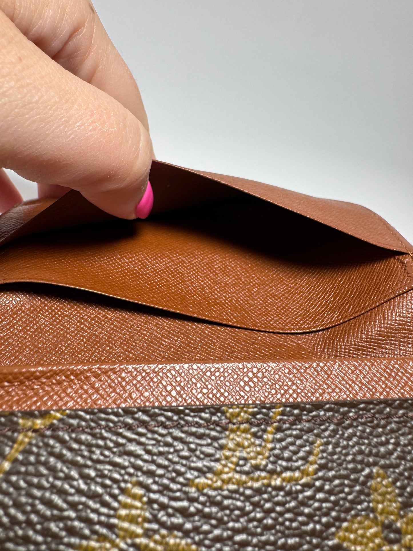 Louis Vuitton Porte Monnaie Billets stressor Monogram Snap Wallet-September 2004 France