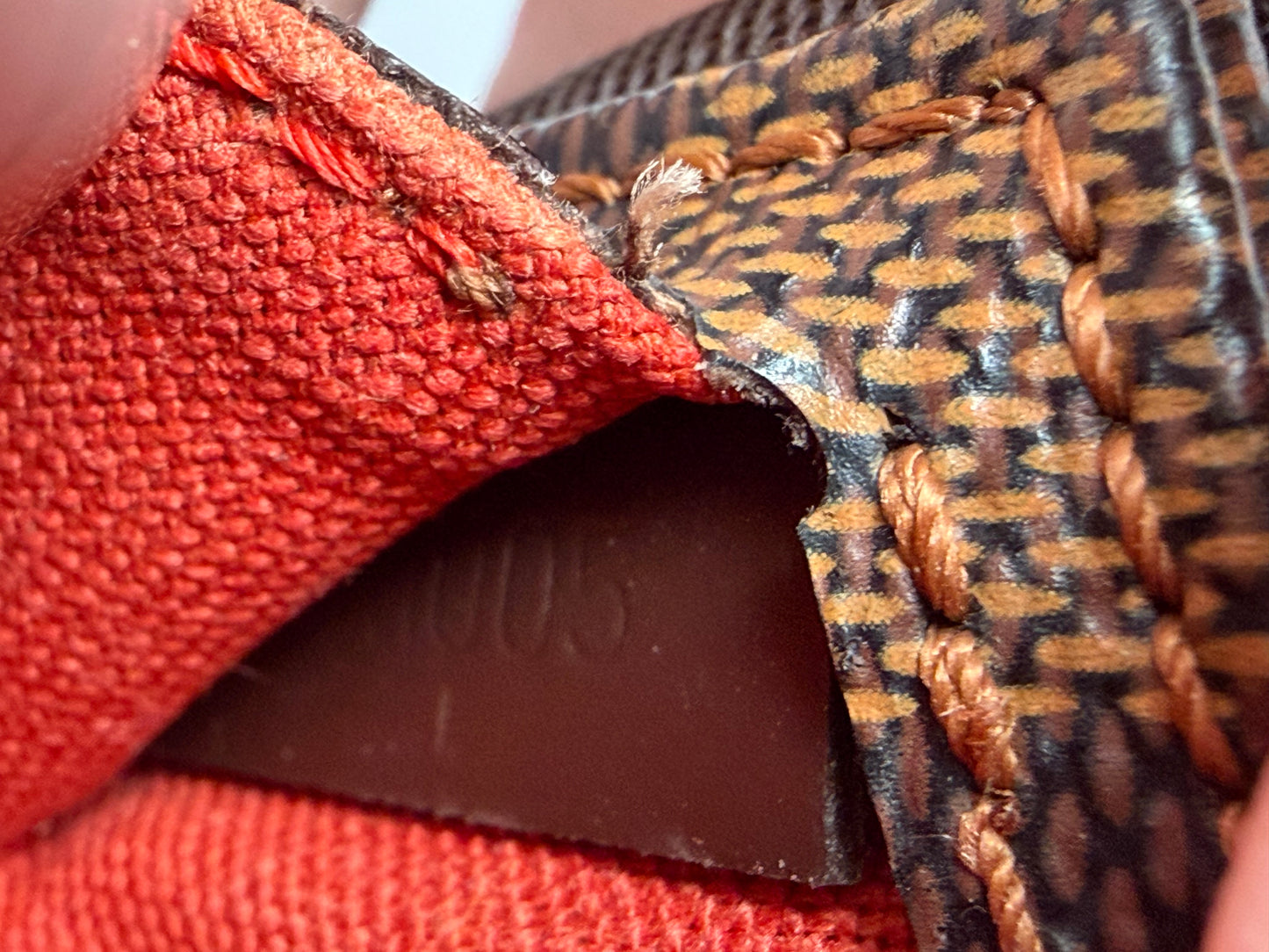 Louis Vuitton Geronimo Belt Bag/Bum Bag Damier Ebene