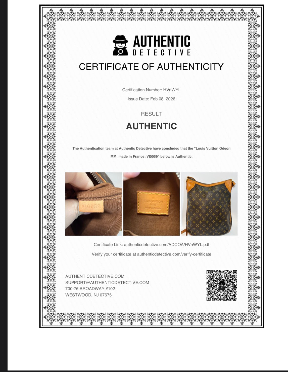 Louis Vuitton Odeon MM Crossbody
