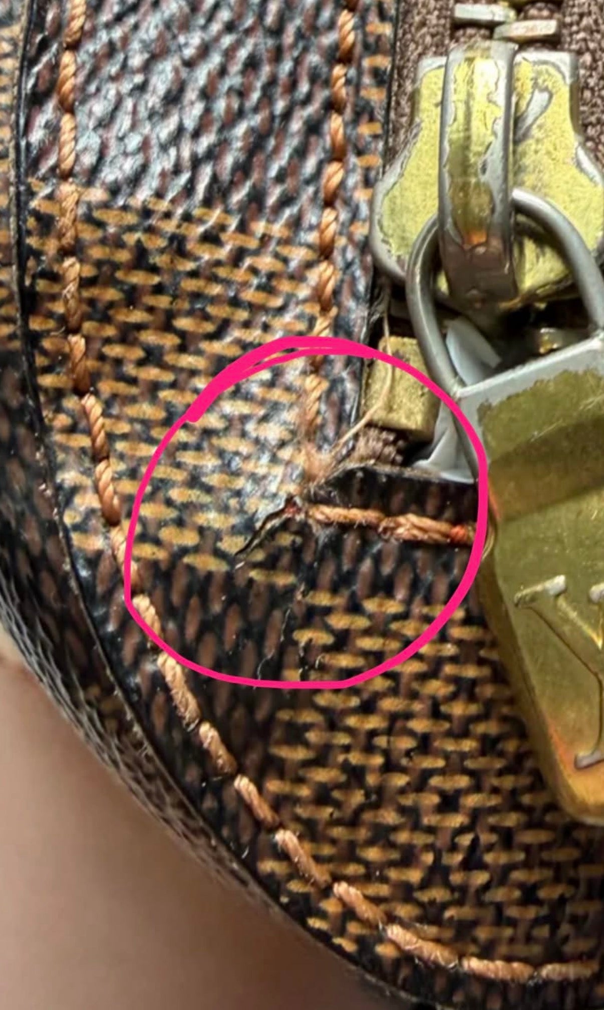 Louis Vuitton Geronimo Belt Bag/Bum Bag Damier Ebene