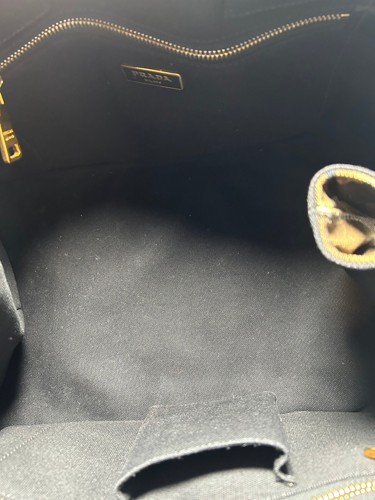 Prada Camo Tote in Camo Army Green